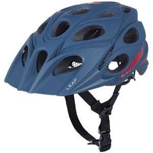 CATLIKE 7101200014 - LEAF Trail mtb fietshelm voor heren en dames Verstelbaar Maat M (54-57cm) met vizier en CE certificering in kleur Blauw Mat