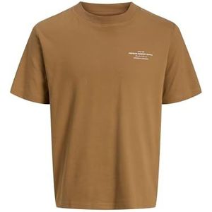 JACK & JONES Jprblachad Branding Ss Crew Neck Tee Sn, groen, L