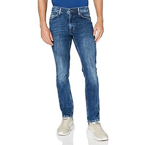MUSTANG Herenstijl Tramper Tapered Fit Jeans, blauw (dark 843), 31W / 32L