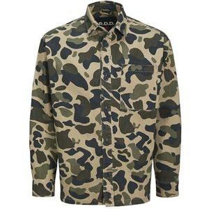 R.D.D. Royal Denim Division - Rddcolter - Overshirt - Sauge - Twill Camo