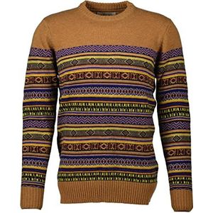 Revolution Mens 6534 Sweater, Brown, S
