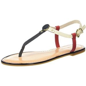 Tommy Hilfiger Dames J1285ulia 39a teenslippers, Multicolor Midnight Whsiper White 403, 41 EU