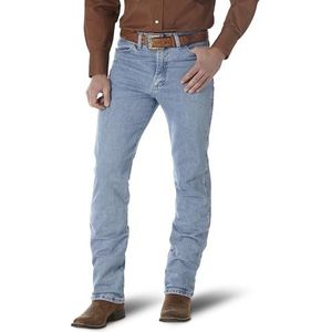 Wrangler Men's Cowboy Cut Slim Fit Jean, Antique Wash, 35x36