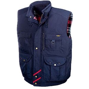 teXXor werkvest Trondheim, gevoerd vest L, marine, 4259