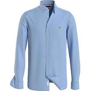 Tommy Hilfiger 1985 Gebreide SF Shirt, Kalm blauw, S
