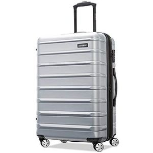 Samsonite Omni 2 Hardside Dual-Spinner 3-delige Set (CO/MD/LG), Artic Zilver, Checked-Medium 24-Inch, Omni 2 Hardside Uitbreidbare Bagage Met Spinner Wielen