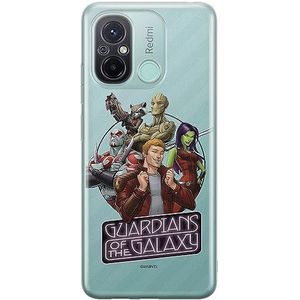 ERT GROUP mobiel telefoonhoesje voor Xiaomi REDMI 12C/ REDMI 11A origineel en officieel erkend Marvel patroon Guardians of the Galaxy 009, gedeeltelijk bedrukt