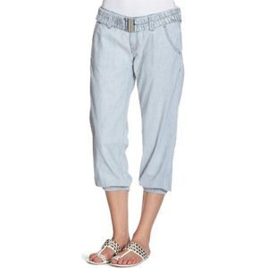 Esprit - S21085 Capribroek jeans voor dames, Blauw-TR-CE-115, 31