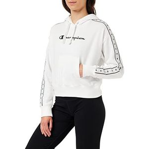 Champion Sweatshirt met capuchon voor dames, Wit, S