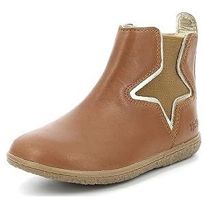 KICKERS Vermillon, Chelsea, Camel Gold, 28 EU