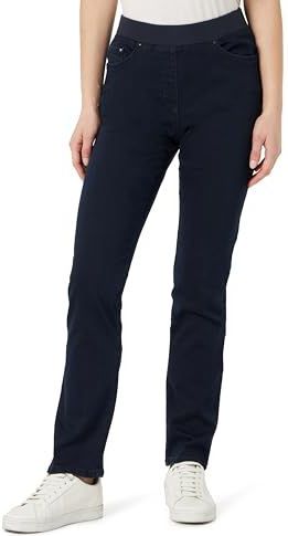 Raphaela by Brax Dames Style Pamina Rondom Jersey Slip Super Dynamic Denim Slim Jeans, Donkerblauw, 27W / 32L