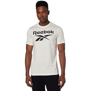 Reebok Heren RI Big Logo Tee T-shirts, klassiek wit, XS