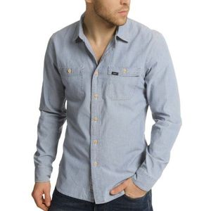 Lee Workwear T-shirt voor heren, Blauw, M