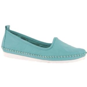 Andrea Conti Dames 0027449 slippers, blauw turquoise 058, 40 EU