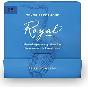 Royal door D'Addario Tenor Saxophone Reeds, 3.0, 25-Count Single Reeds