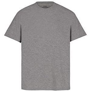 ECOALF, Antartalf T-shirt voor heren, korte mouwen, katoen, gerecycled weefsel, korte mouwen, katoenen T-shirt, comfortabel en licht, Grijze mix, L