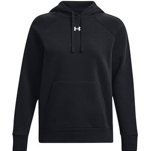 Under Armour Sweatshirt dames Ua Rival Fleece Hoodie , Zwart/Wit , XXL