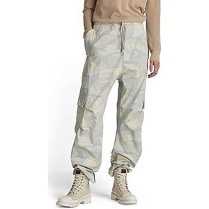G-STAR RAW Dames Summer Snow Cargo Pants, Multicolor (Whitebait Woodland Camo C318-d213), 33W (Regular)