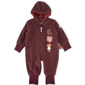 Sigikid Baby meisjes fleece overall herfst bos, bes, 68 cm