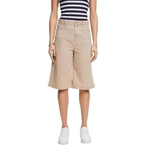 ESPRIT Dames Shorts, 260/LICHT TAUPE, 54 NL
