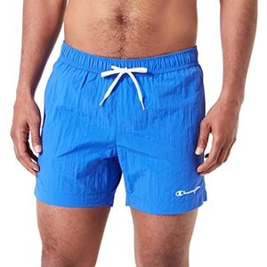 Champion Legacy AC Small Logo zwemshorts voor heren, Kobalt Blauw, M