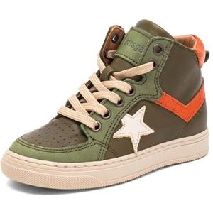 Bisgaard Unisex Isak Sneakers voor kinderen, Kaki, 26 EU