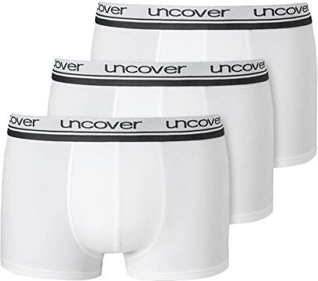 Uncover by Schiesser Herenondergoed (verpakking van 3 stuks), wit, M