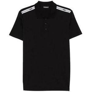 Emporio Armani - Heren Polo - Katoen - Korte Mouwen - Voorlogo