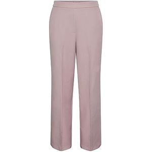 PIECES Pcneva Hw Wide Pants Noos Kostuumbroek voor dames, Woorose, (L) W x 30L