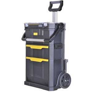 STANLEY Modulaire mobiele werkplaats en 2-in-1 gereedschapskist