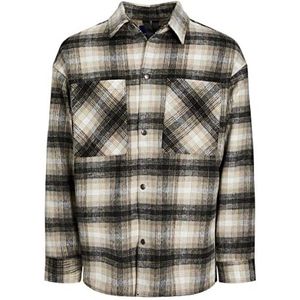 JACK & JONES Mannelijk overshirt regular fit overshirt, Chinchilla, M