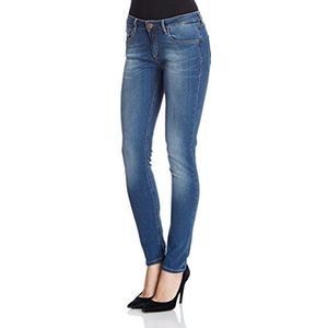 Cross Jeans dames super skinny Adriana, blauw (Softly Blue Used 069), 28W x 30L