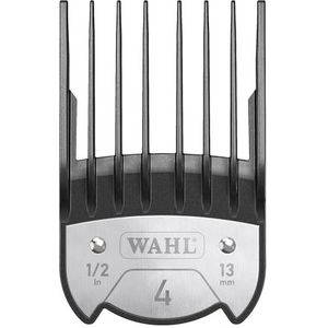 WAHL Premium Magnetic Attachment Combs, #4, 13mm, Clipper-opzetkammen, hulpstukken, accessoires voor tondeuses, zwart, Kuno, Chromstyle, Genio
