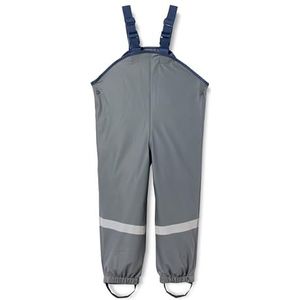 Playshoes Unisex regenbroek voor kinderen, fleece regenbroek, donkergrijs, 80, donkergrijs