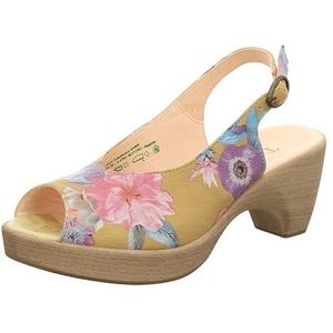 THINK! Zeppa_3-000754 Duurzame Slingback-sandalen, 9010 ananas, 36 EU, 9010 ananas, 36 EU
