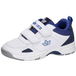 Lico Peyton V Indoor-gymschoenen voor jongens, wit, blauw, 30 EU