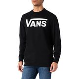 Vans Heren Mn Classic Crew Ii Sweatshirt, Zwart (Zwart-Fwhite Y), S