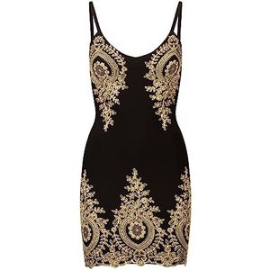 Kraimod Feestjurk figuurbenadrukkend, zwart, 36