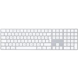 Apple Magic Keyboard met numeriek toetsenblok: Bluetooth, oplaadbaar. Werkt met Mac, iPad of iPhone; Turks F‑toetsenbord, zilver