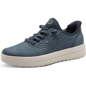 Jana Damesslip On Vegan sneakers, marineblauw, 37 EU, Donkerblauw, 37 EU