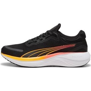 PUMA Scend Pro hardloopschoen unisex, Puma Zwarte Zon Stream, 44 EU