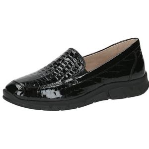 CAPRICE Slipper 9-24651-43 G-breedte, Black Croco, 39 EU