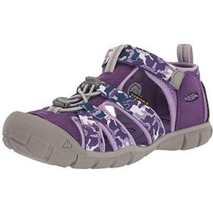 KEEN, Seacamp 2 CNX Sandalen voor kinderen, uniseks, Camo Tillandsia Purple, 36 EU