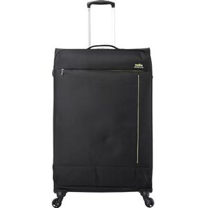 Totto - Zachte koffer - Travel Lite - Medium koffer - Zwart - Kelderbagage - TSA-slot - Polyester voering, Zwart, Travel