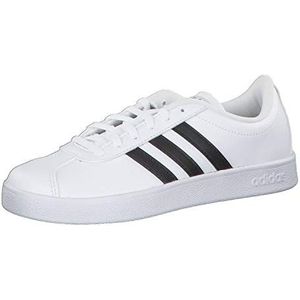 adidas Vl Court 2.0 K Fitnessschoenen, White Footwear White Core Zwart Schoeisel Wit 0, 38 EU