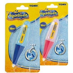 Aquadoodle Easy Grip Waterpen, rommelvrije kleuren voor Aquadoodle Watermatten, speelgoed babyaccessoire, geschikt voor baby's, jongens en meisjes van 18 maanden +, diverse kleuren