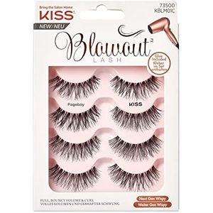 KISS - Blowout Lash Multipack - Kunstwimpers - 4 Paar - Inclusief Wimperlijm