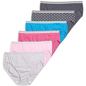 Fruit of the Loom Damesondergoed in grote maten, geschikt voor mij, ontworpen om bij je rondingen te passen, 10 Plus