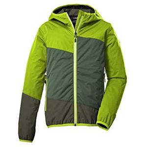 killtec Boy's 2-laags functioneel jack/outdoorjack met capuchon KOS 223 BYS JCKT, apple, 152, 39274-000
