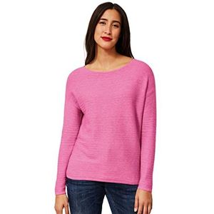 Street One Dames A302025 gebreide trui, roze crush melange, 34 (verpakking van 2), Roze Crush Melange, 34